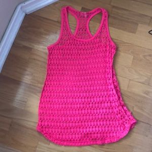Bikini Coverup hot pink